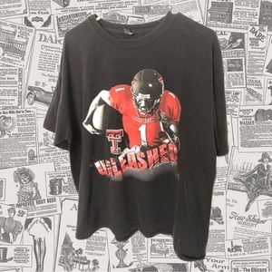 Black Texas Tech Football Unleashed Graphic Tee, Size XL